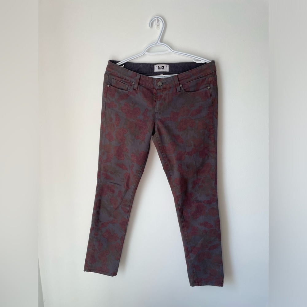 PAIGE skyline, ankle Peg jeans